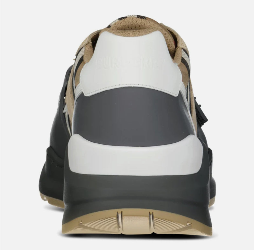 Burberry 'Ramsey Runner' Trainers Taupe Brown