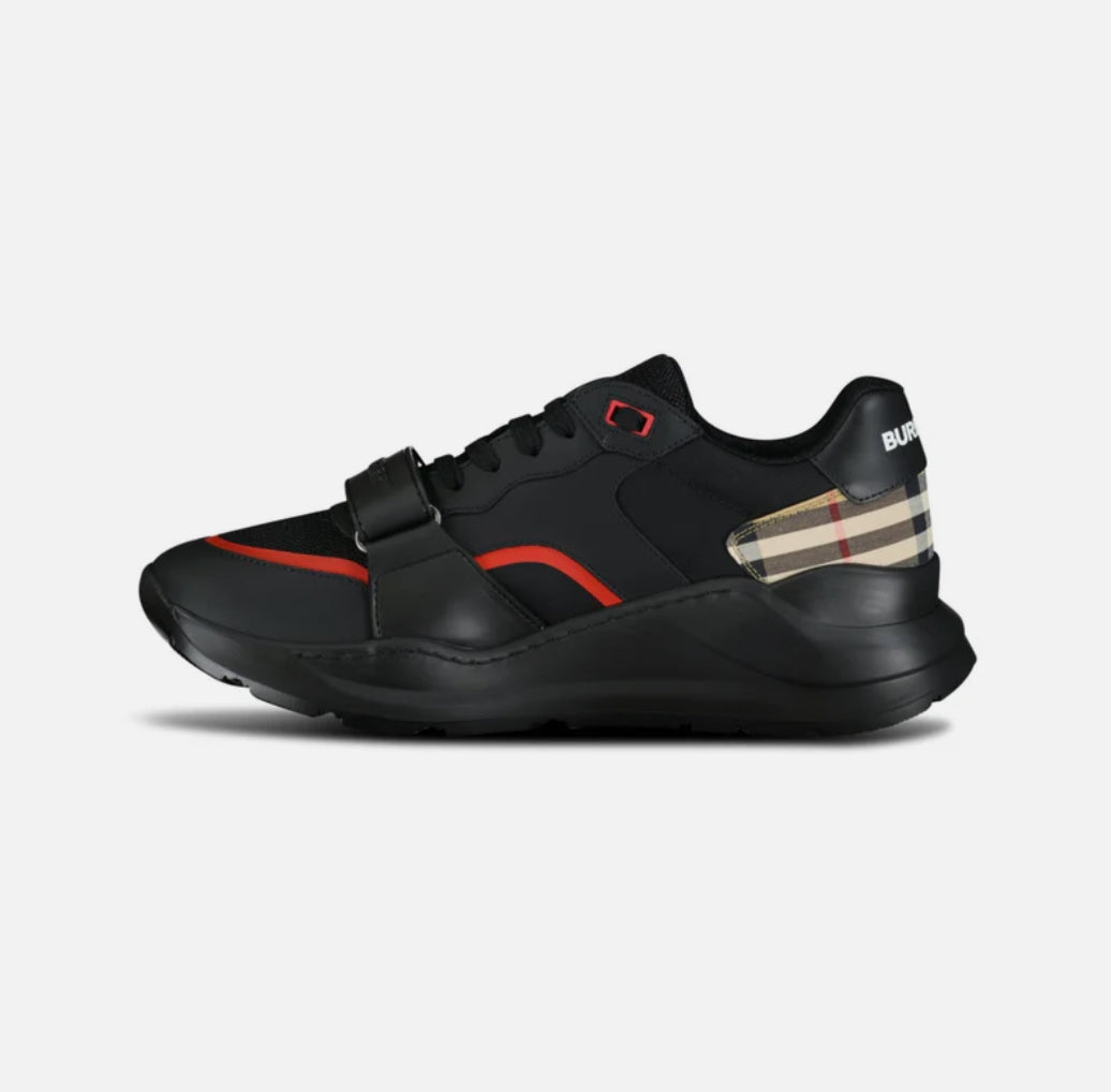 Burberry Ramsey Sneakers Black/Red