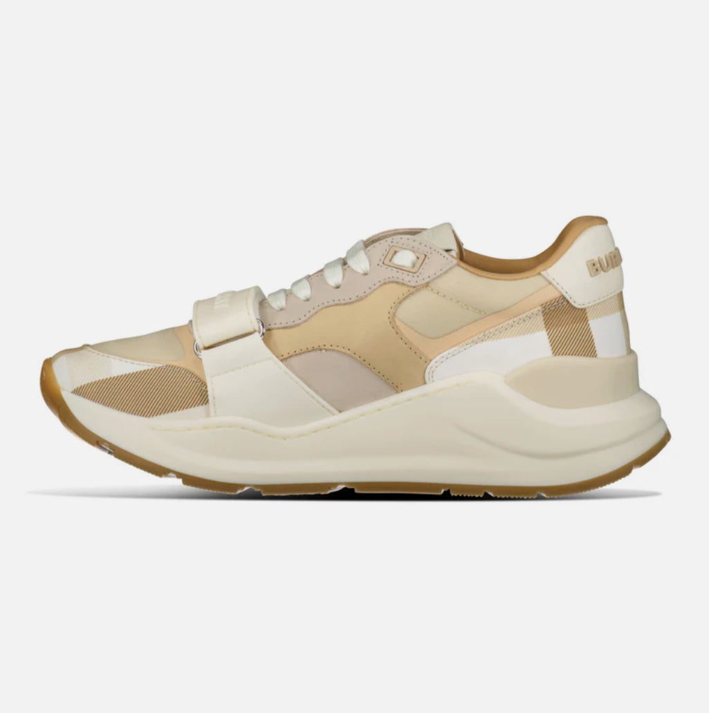 Burberry 'Ramsey Runner' Trainers Soft Fawn