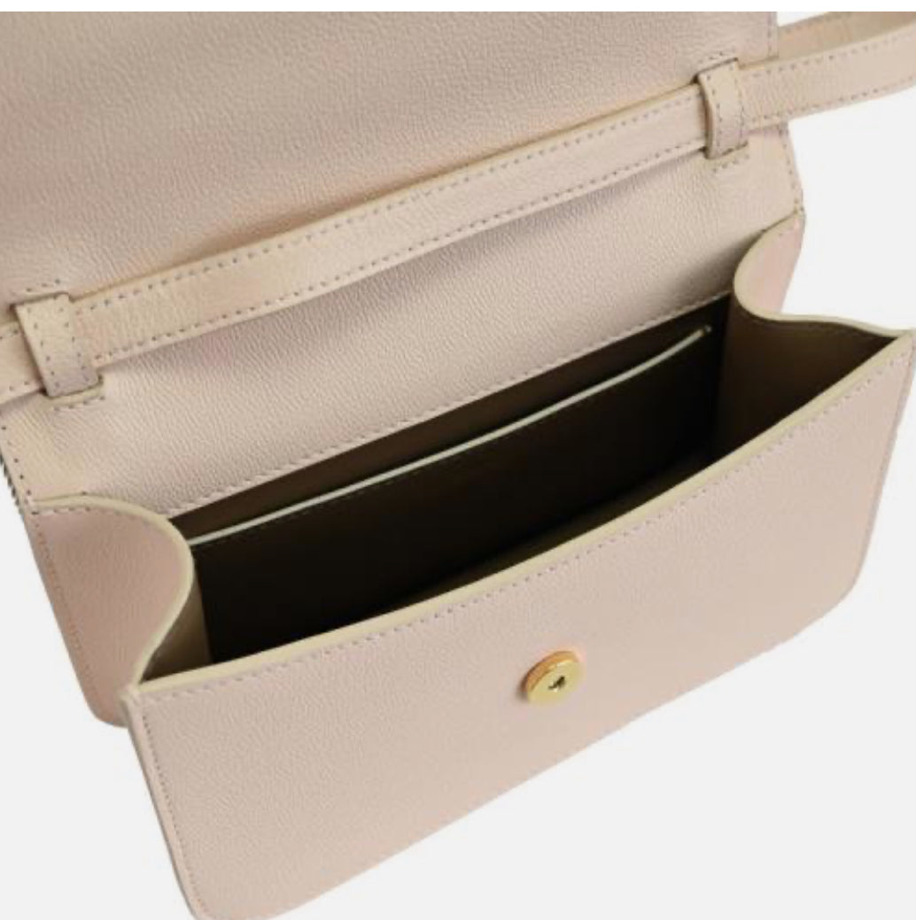 Burberry 'Madison' Leather Shoulder Bag Pale Pink