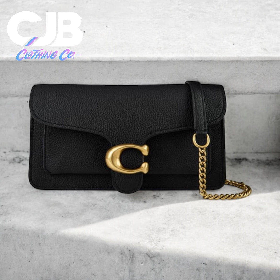 Coach Tabby Chain Clutch Bag