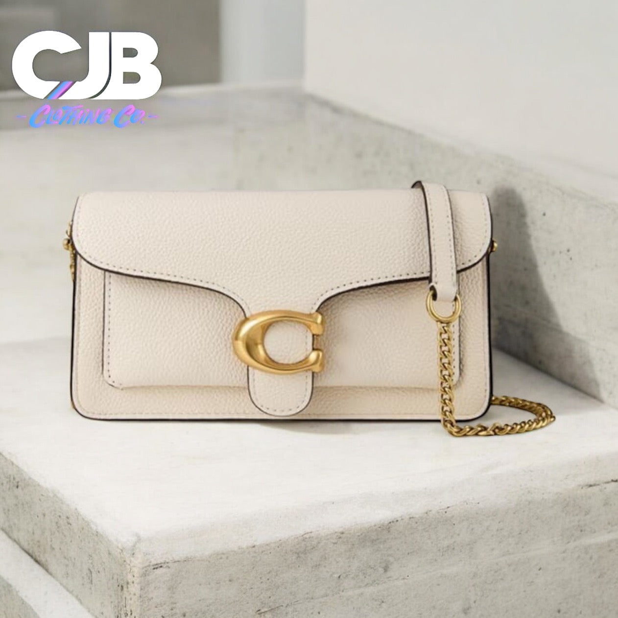 Coach Tabby Chain Clutch Bag