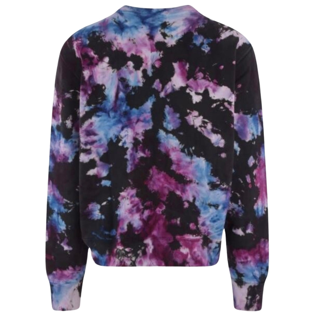 Amiri Crystal Ball Tie-Dye Purple Sweatshirt S