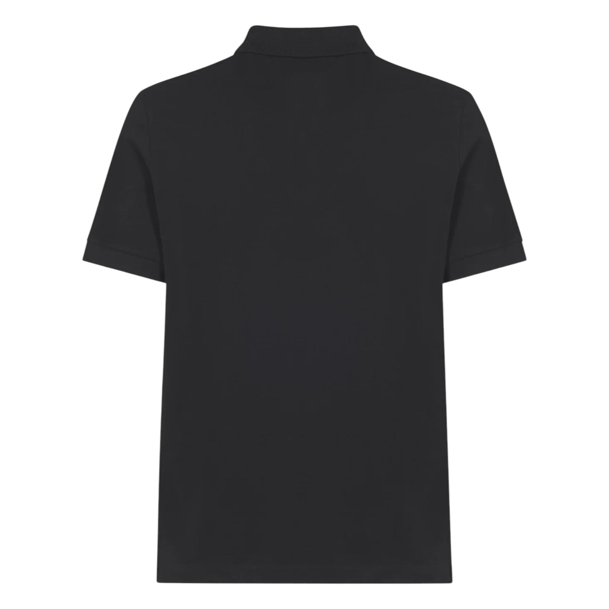 Stone Island Black Cotton Polo