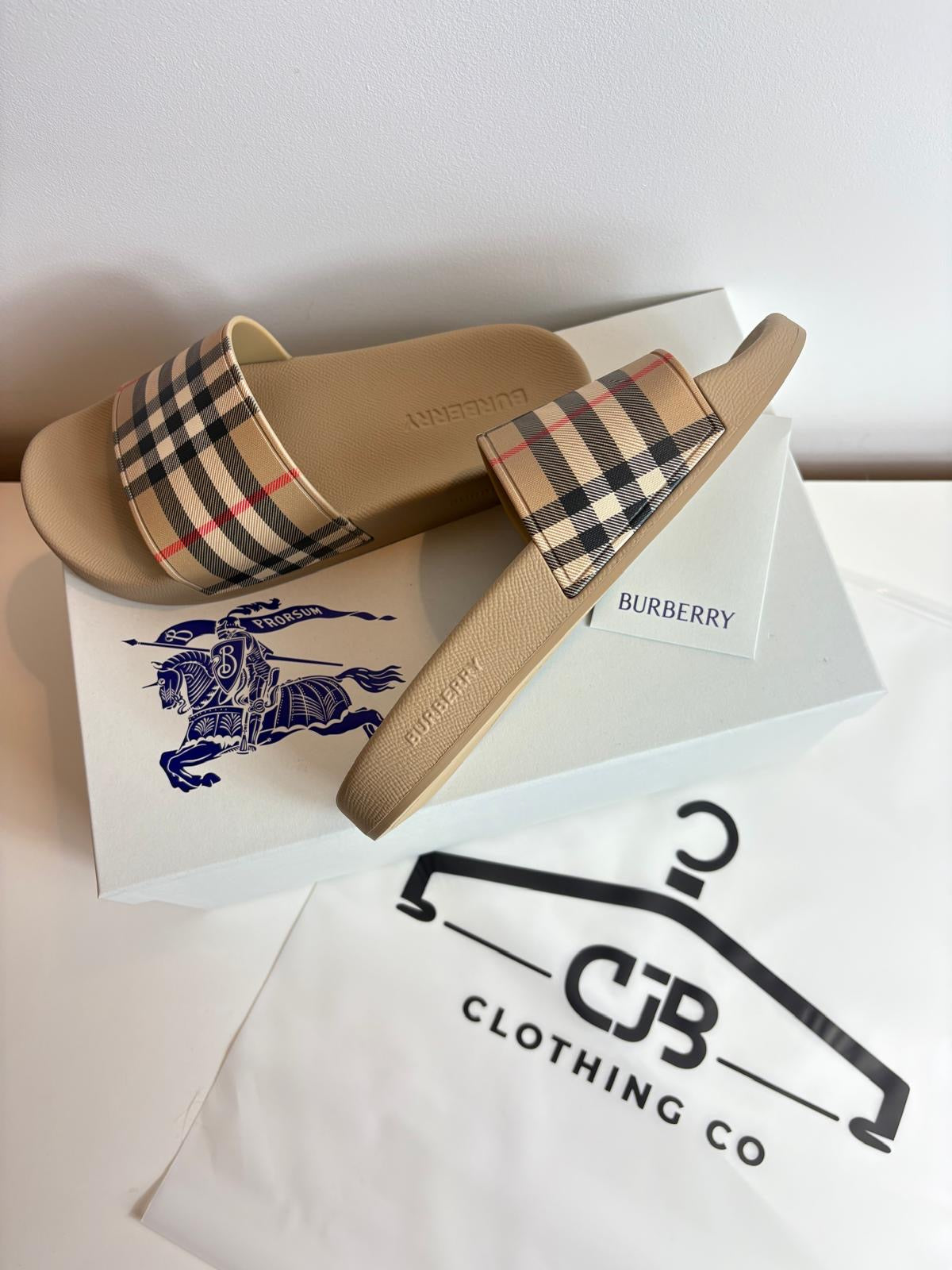 Women’s Burberry Sliders