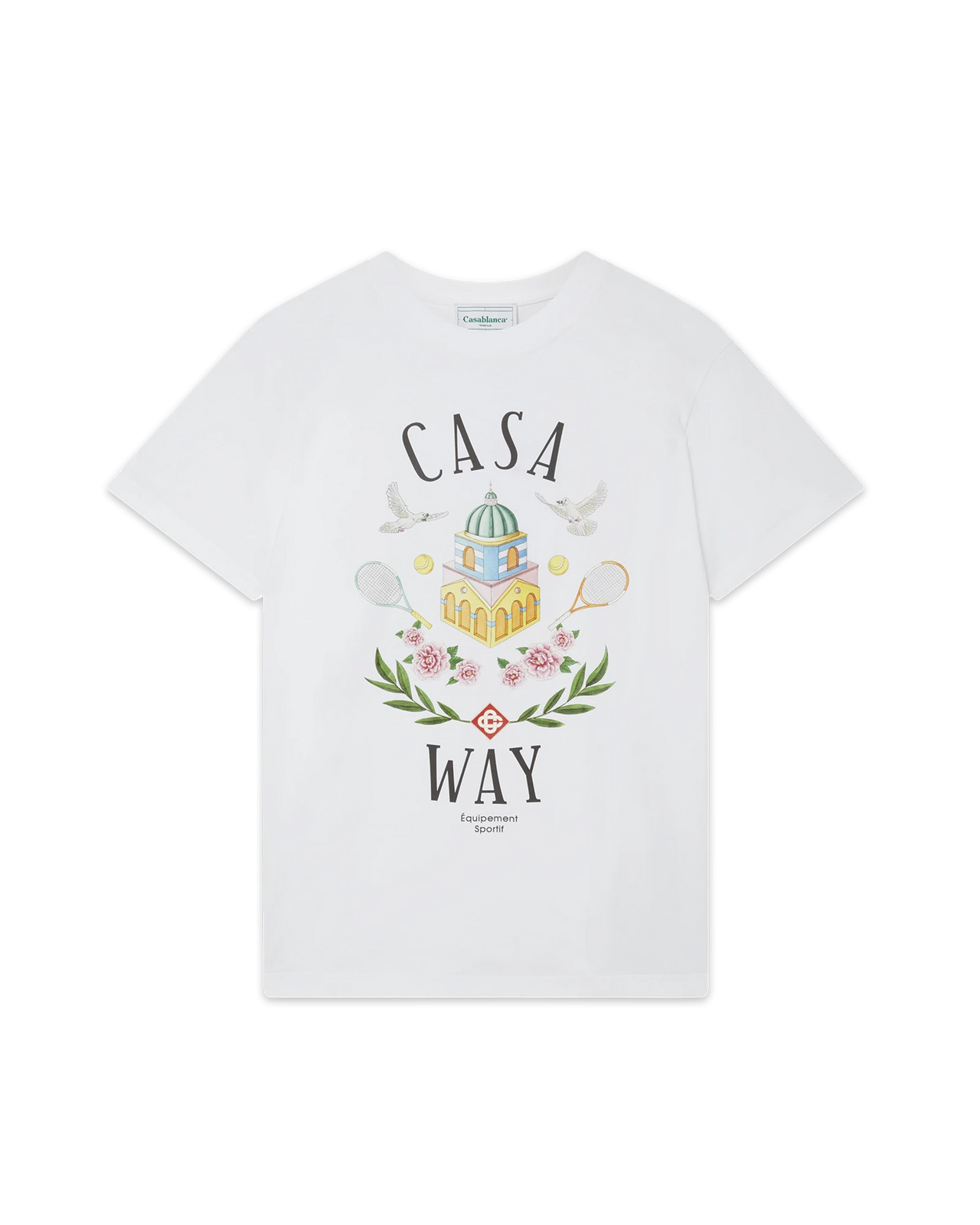Casablanca Men’s Casa Way T-Shirt White