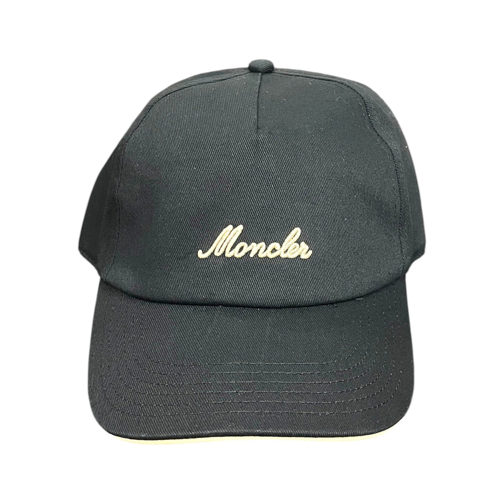 Moncler Black Baseball Cap