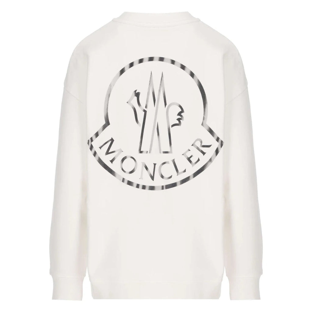 Moncler White Sweatshirt