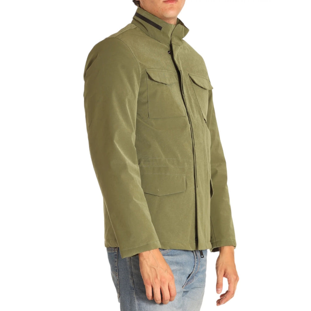 Aquascutum ACTIVE FIELD JACKET ARMY FW23 JK002 06 Green Jacket Mens S