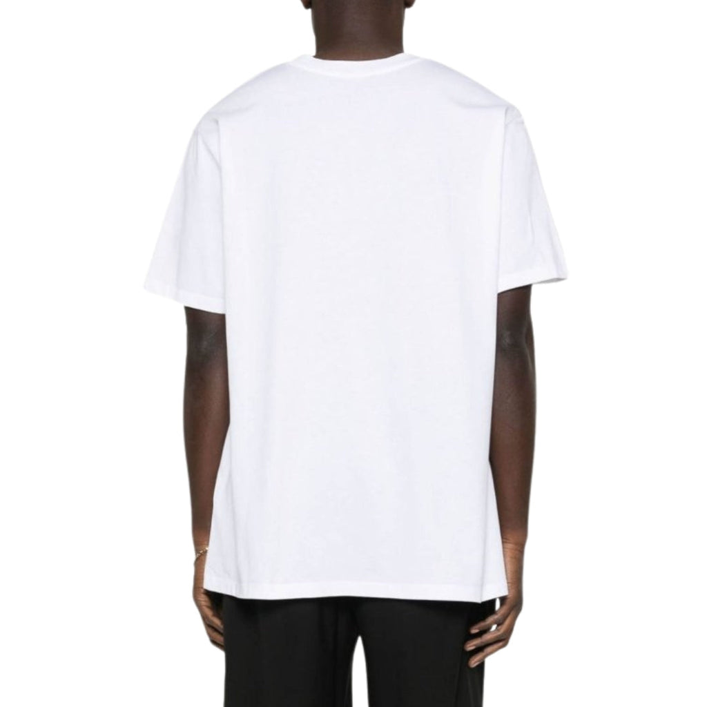Balmain Paris Bold Brand Logo White T-Shirt AH1EF000BB29 GAB - Style Centre Wholesale
