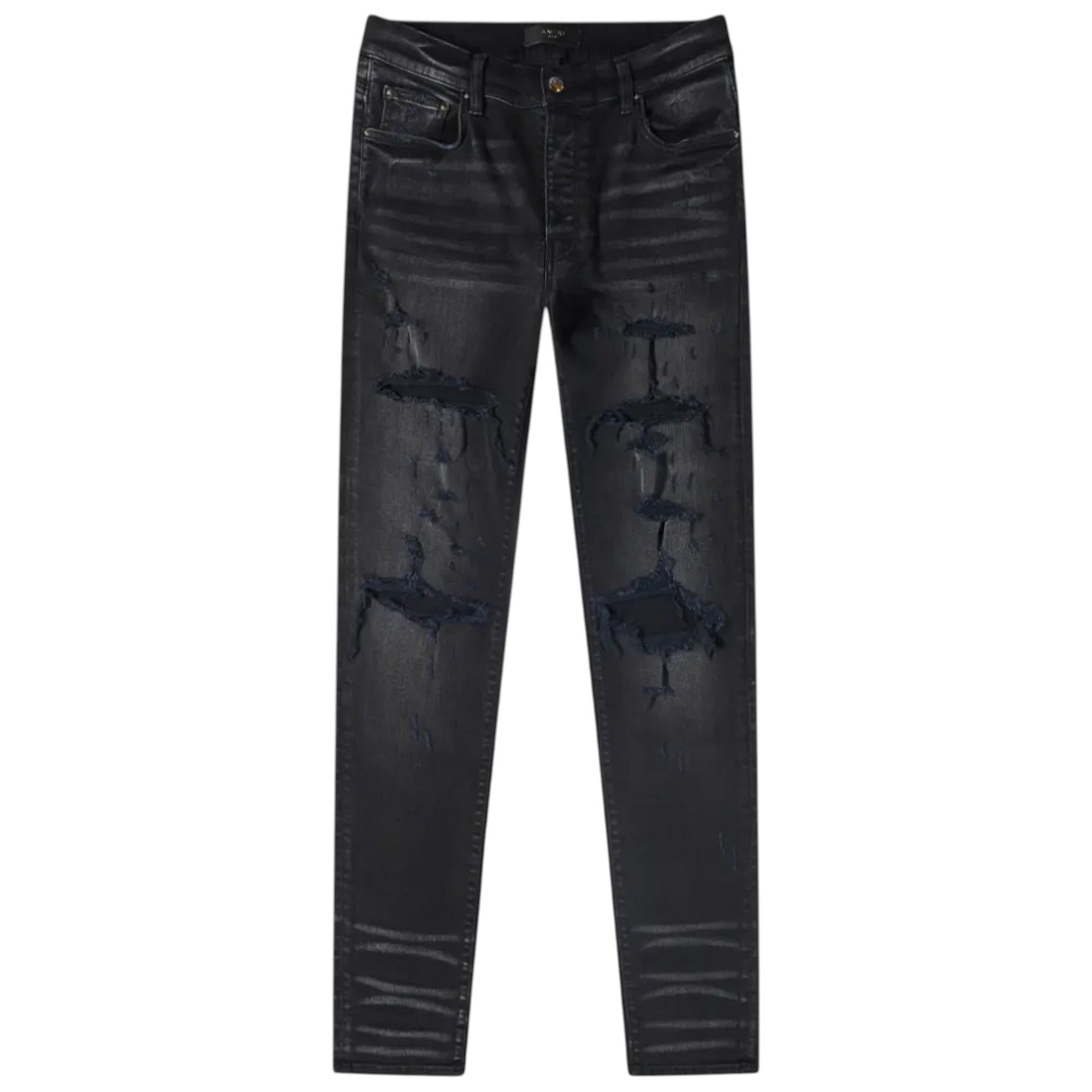 Amiri Thrasher Plus Aged Black Jeans