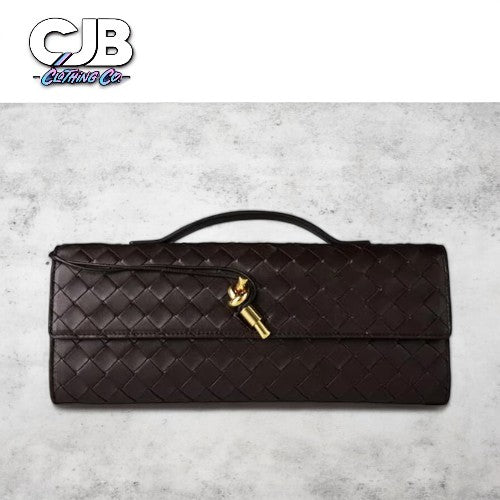 Bottega Veneta Long Clutch Andiamo With Handle