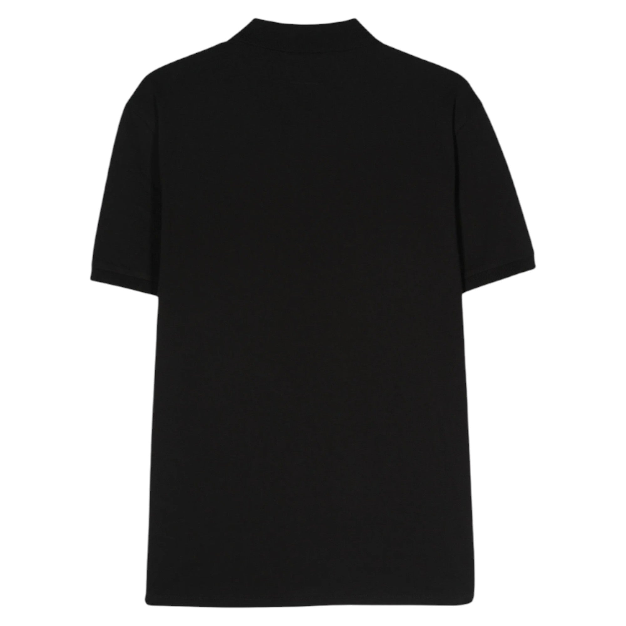 C.P. Company Stretch Piquet Black Polo Shirt