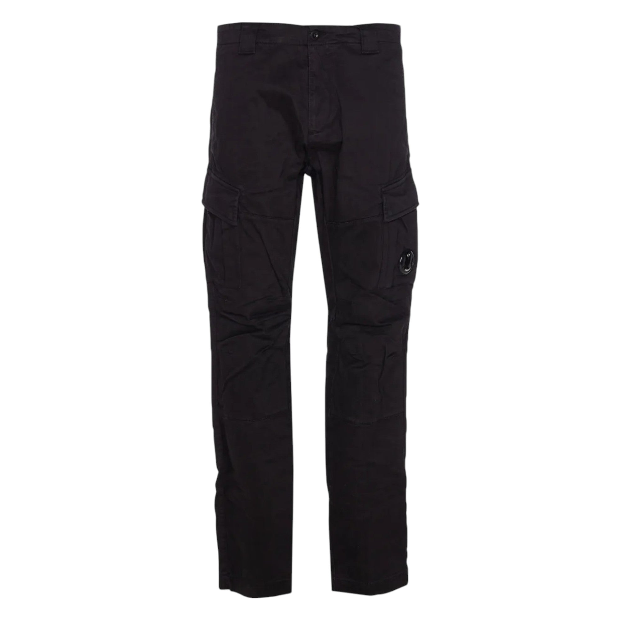 C.P. Company Black Cargo Lens Pants
