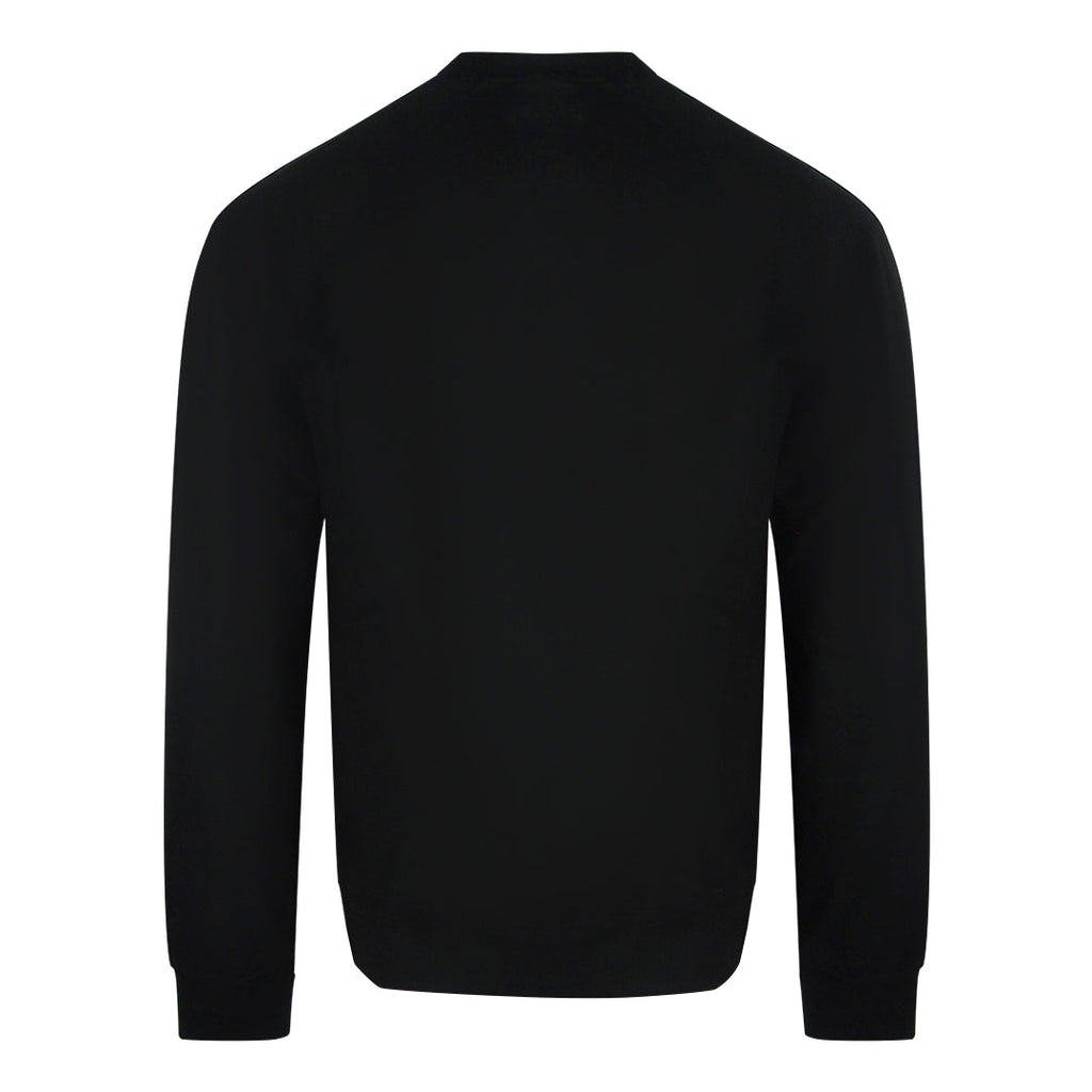 Diesel S Raglan Waf 900 Black Sweaters Mens