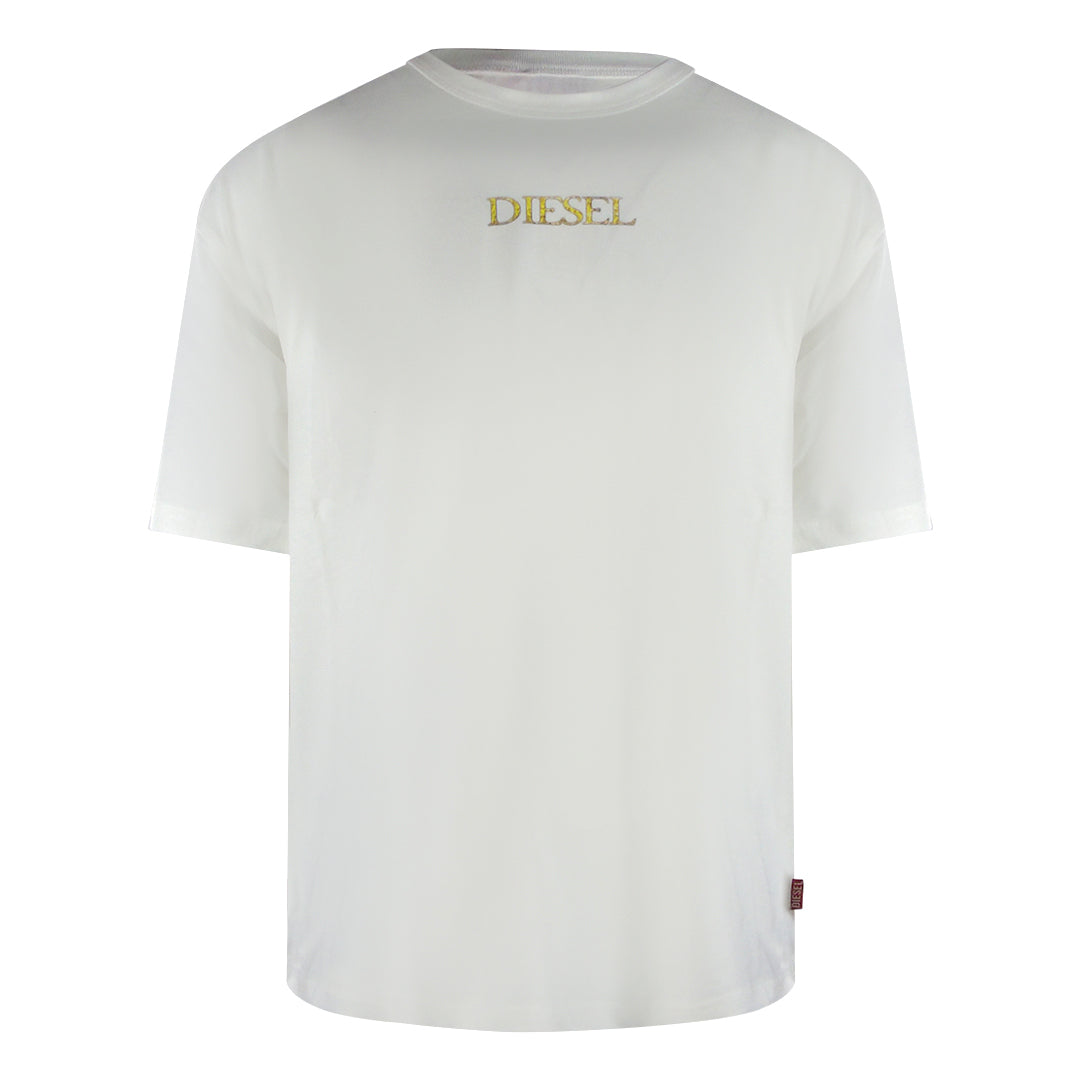 Diesel T Boxt Off White T Shirts Mens