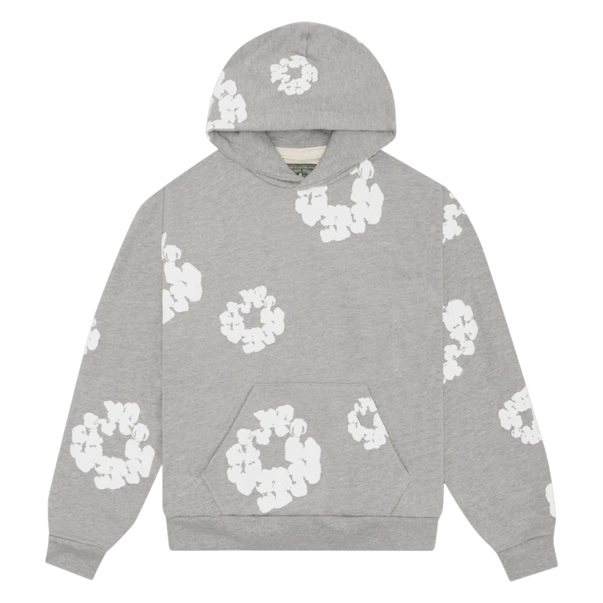 Denim Tears The Cotton Wreath Grey Hoodie