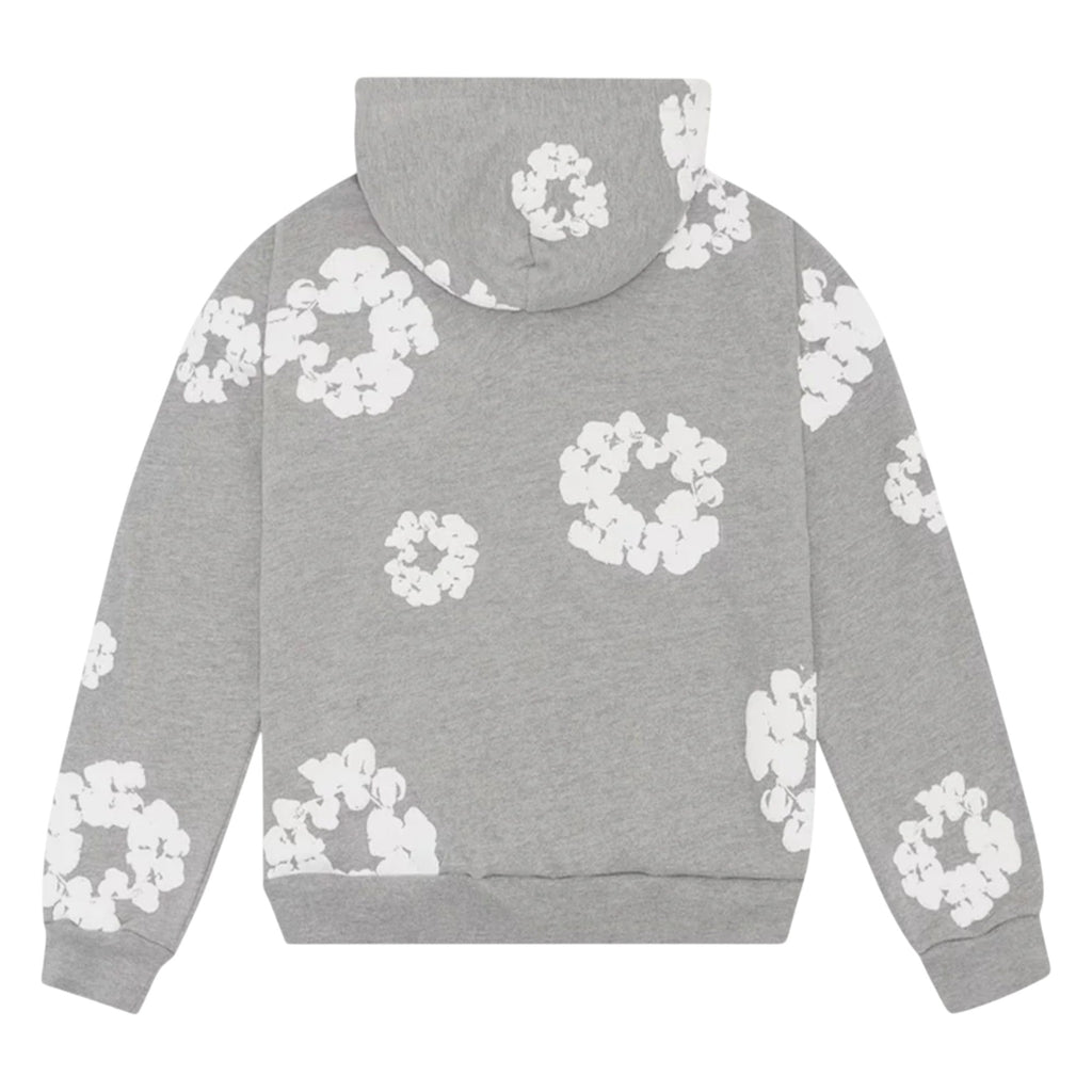 Denim Tears The Cotton Wreath Grey Hoodie