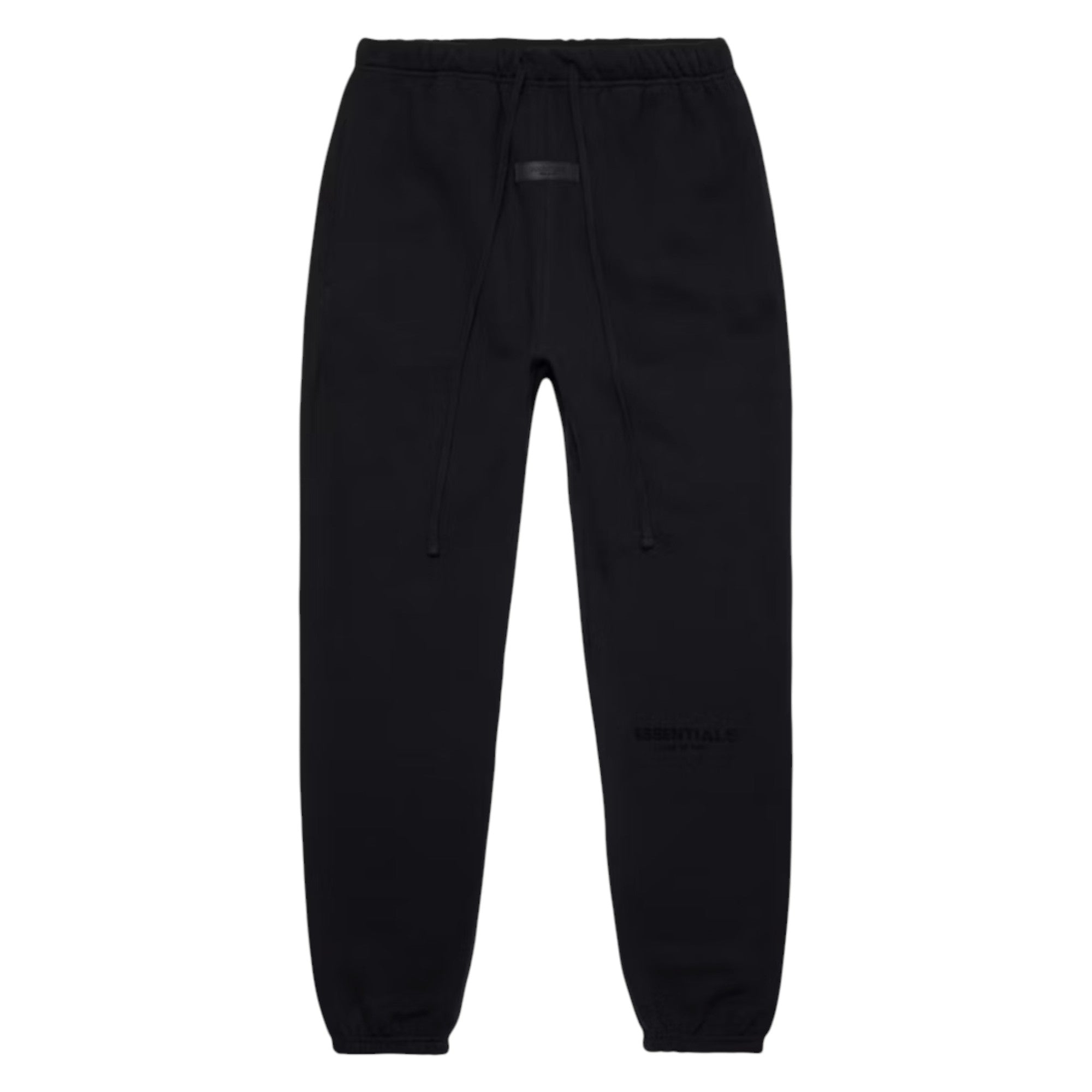 Fear Of God Essential Dark Black Cuffed. Sweatpants