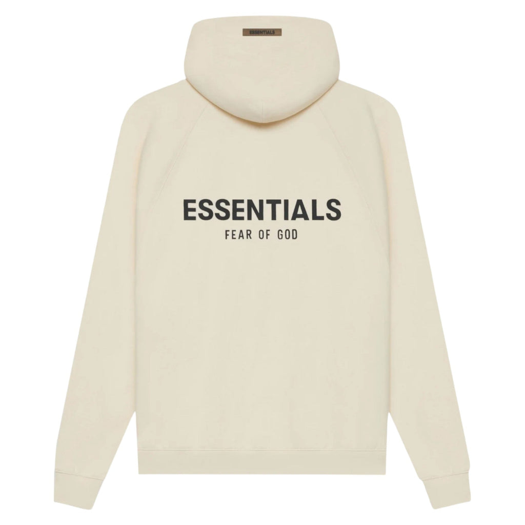 Fear Of God Essential Reverse Logo Buttercream Hoodie