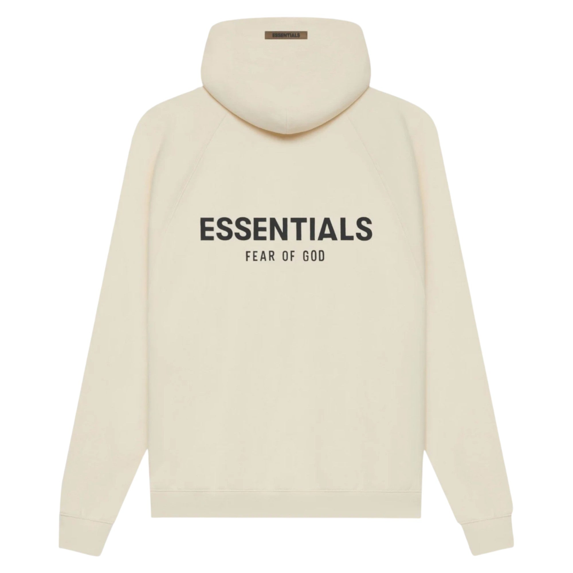 Fear Of God Essential Reverse Logo Buttercream Hoodie