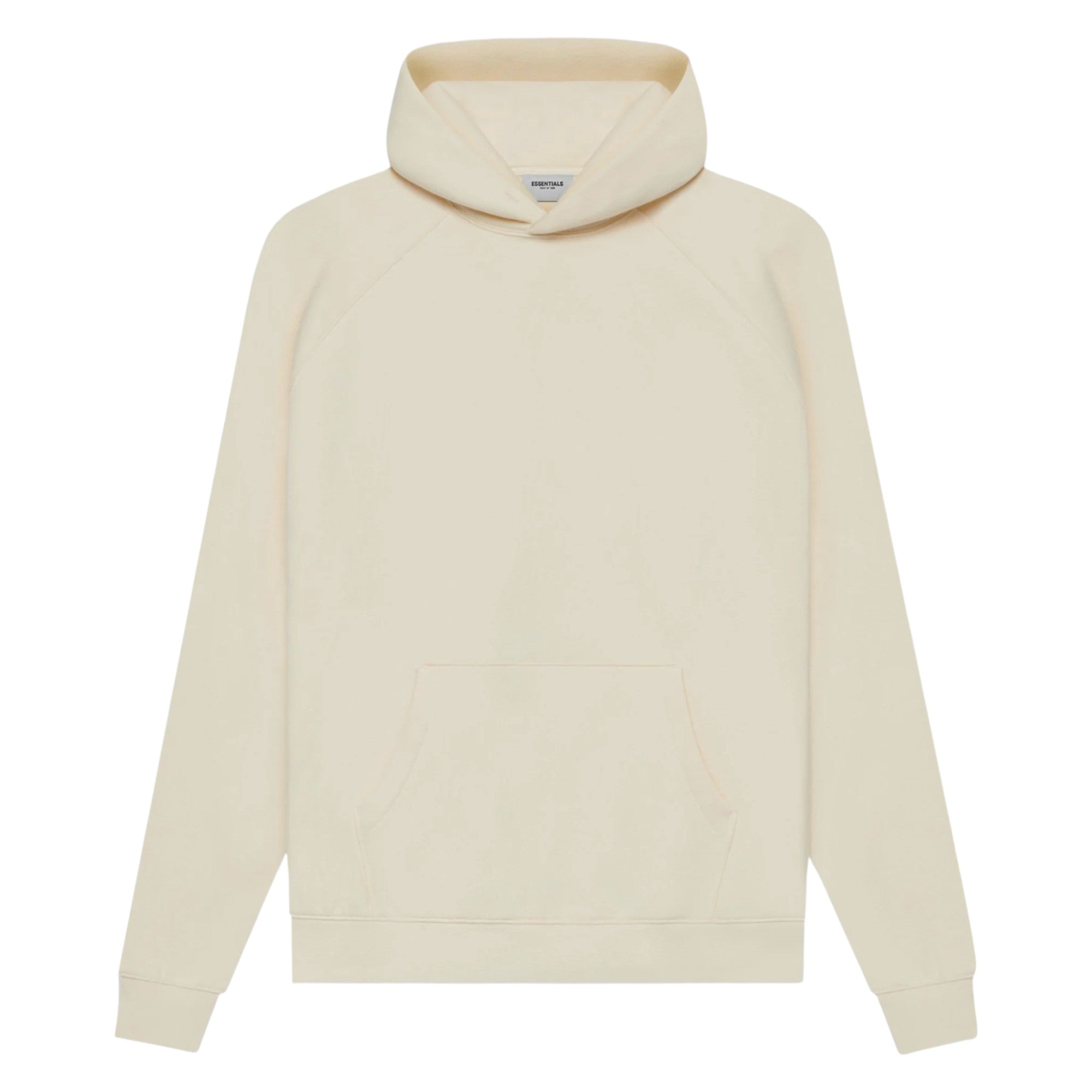 Fear Of God Essential Reverse Logo Buttercream Hoodie