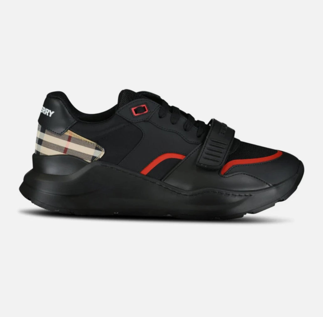 Burberry Ramsey Sneakers Black/Red