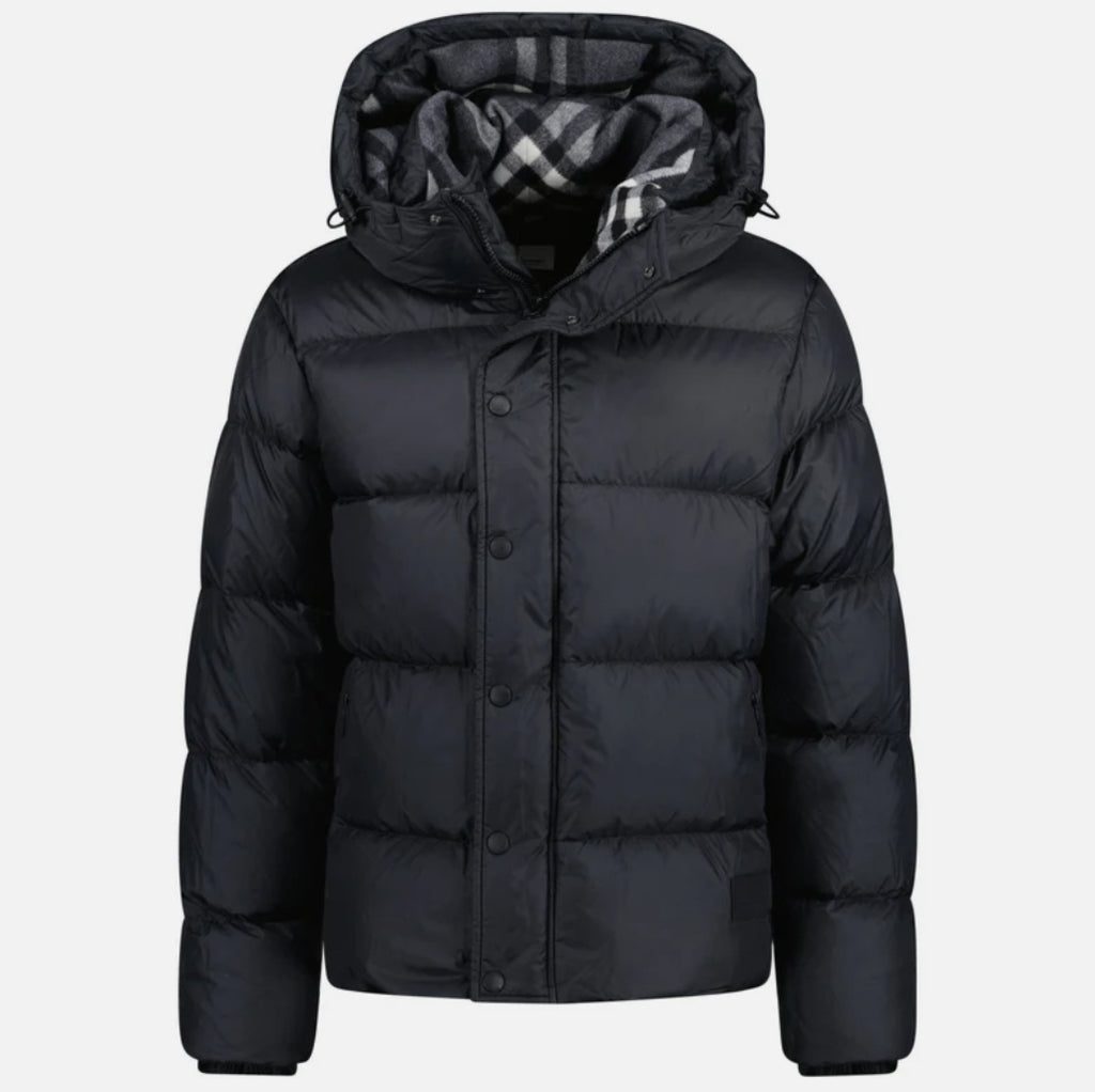 Burberry Halsby Puffer Down Jacket Black