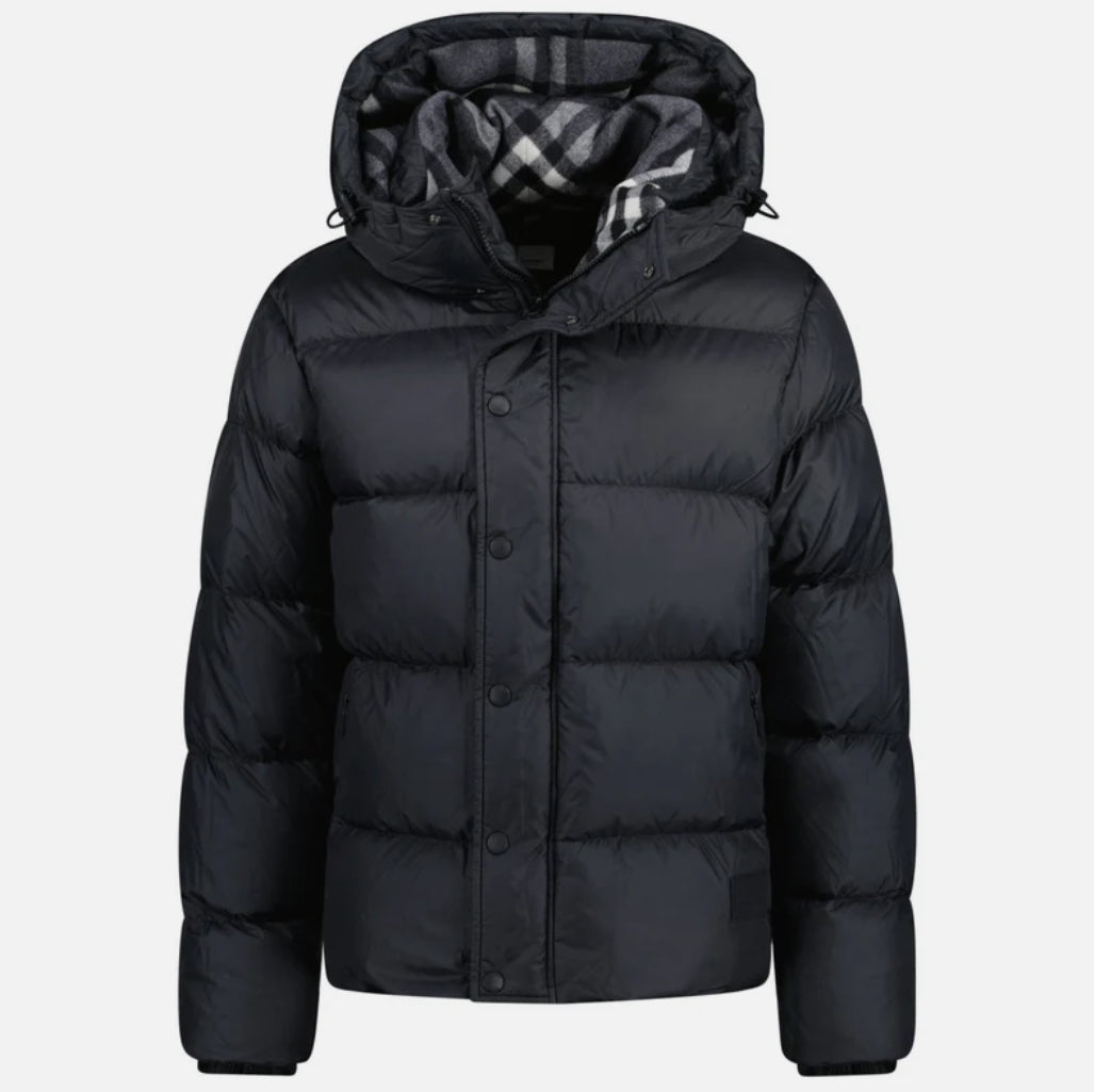 Burberry Halsby Puffer Down Jacket Black