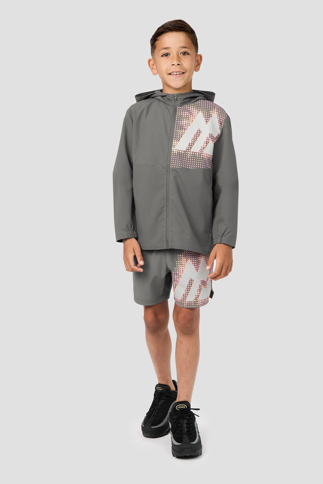 Montirex Boys Aero Trio Set Grey/Pink