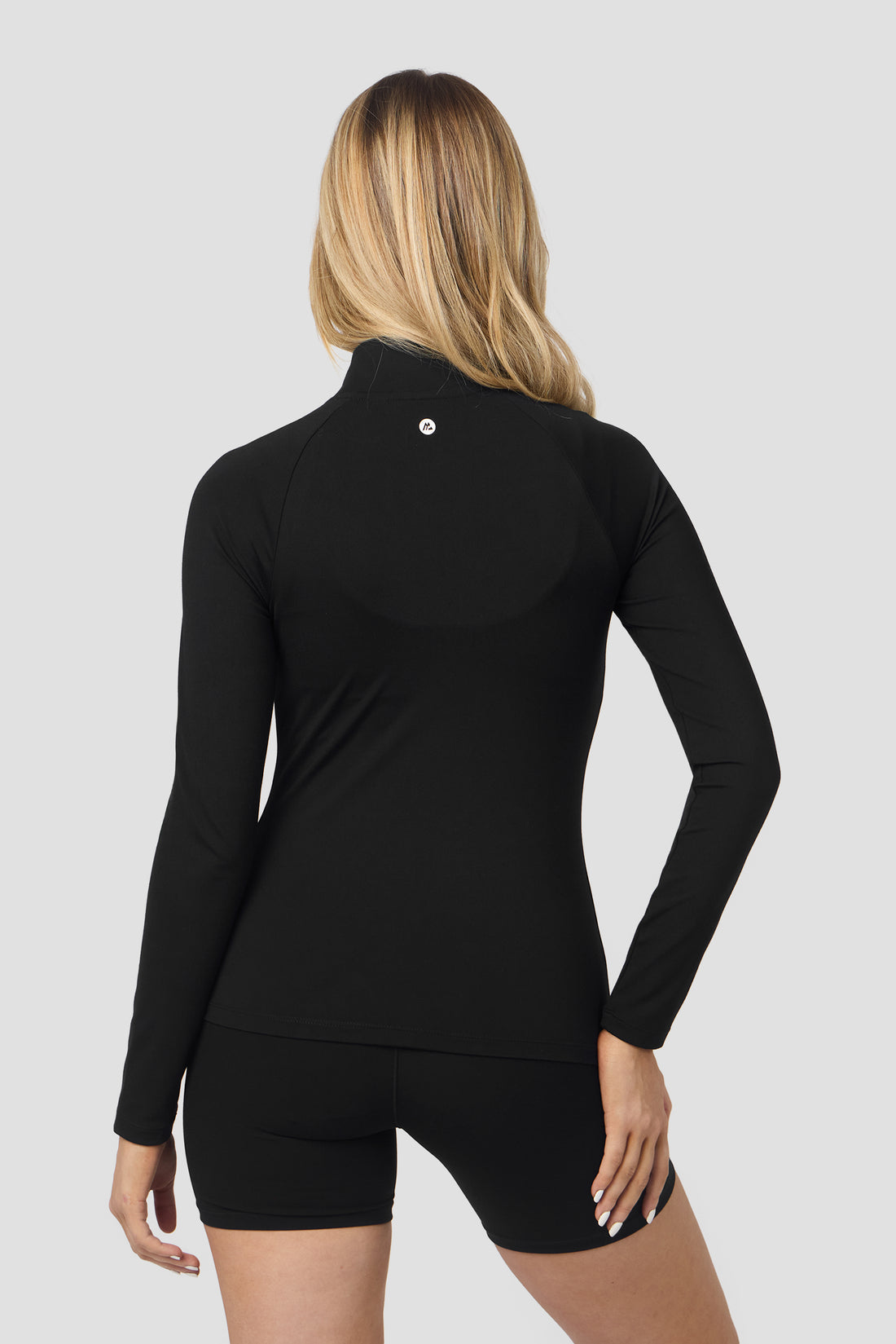 Women’s Montirex Form Full Zip Top Black