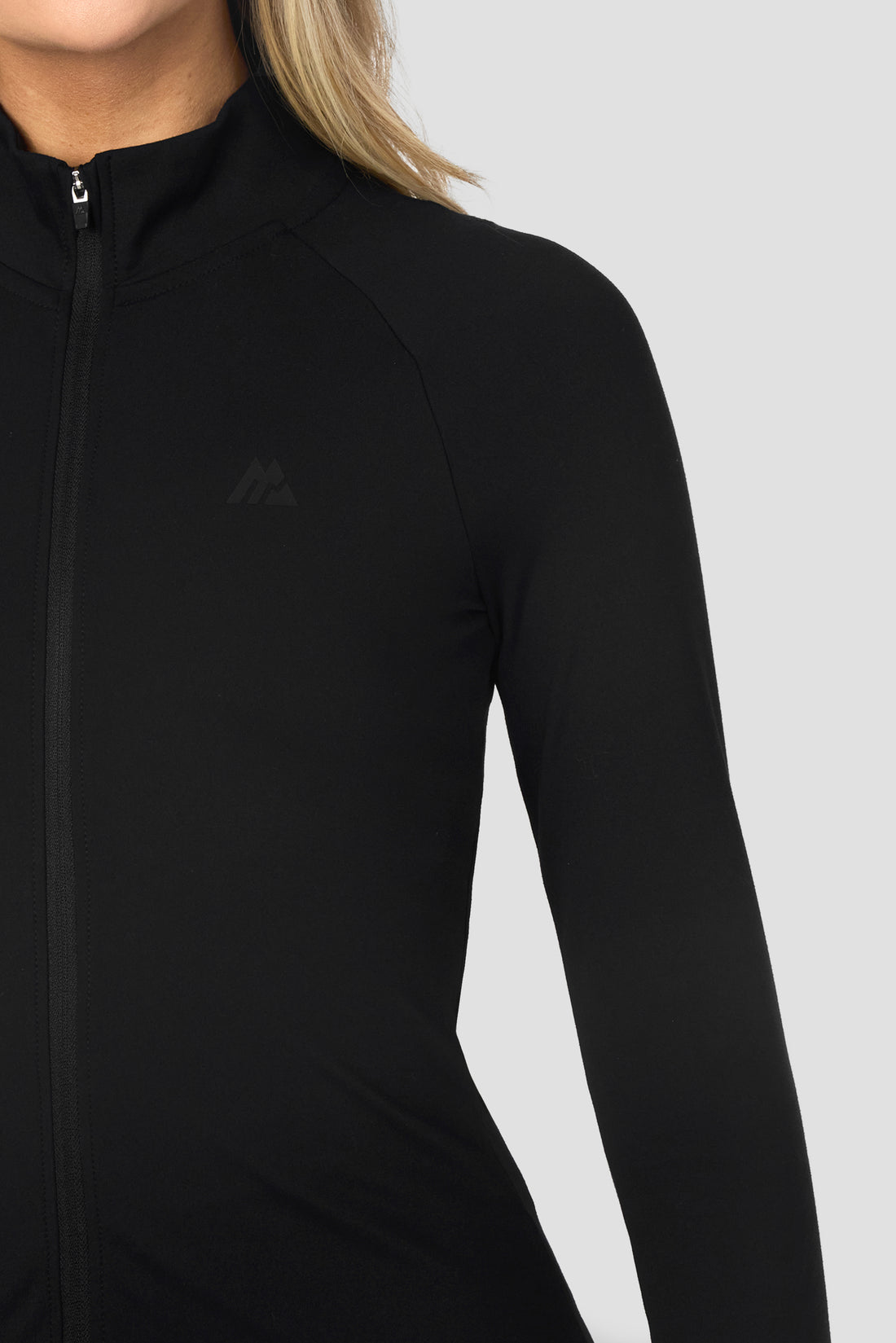 Women’s Montirex Form Full Zip Top Black