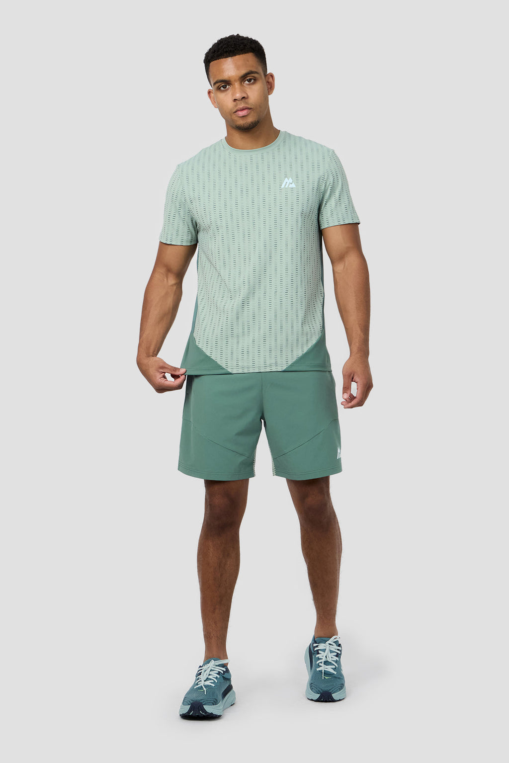 Men’s Montirex Run Tempo Trio Set FEATHER/DOLPHIN