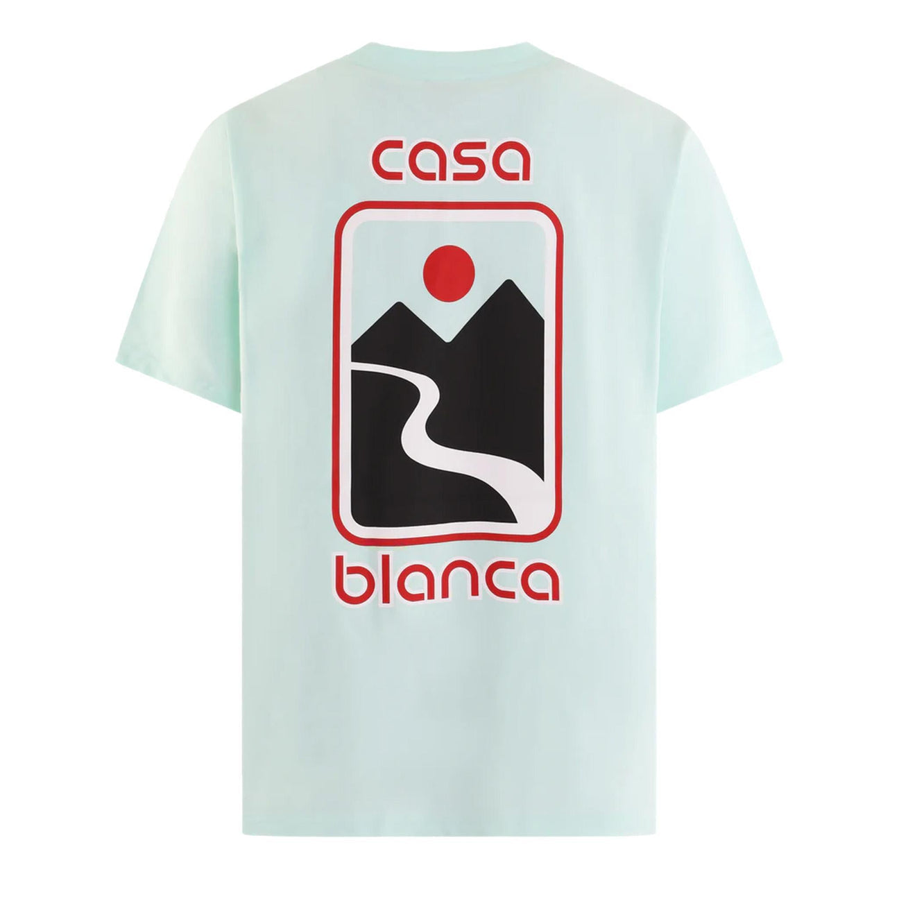 Casablanca Sunset Valley Short-Sleeve T-Shirt In Green