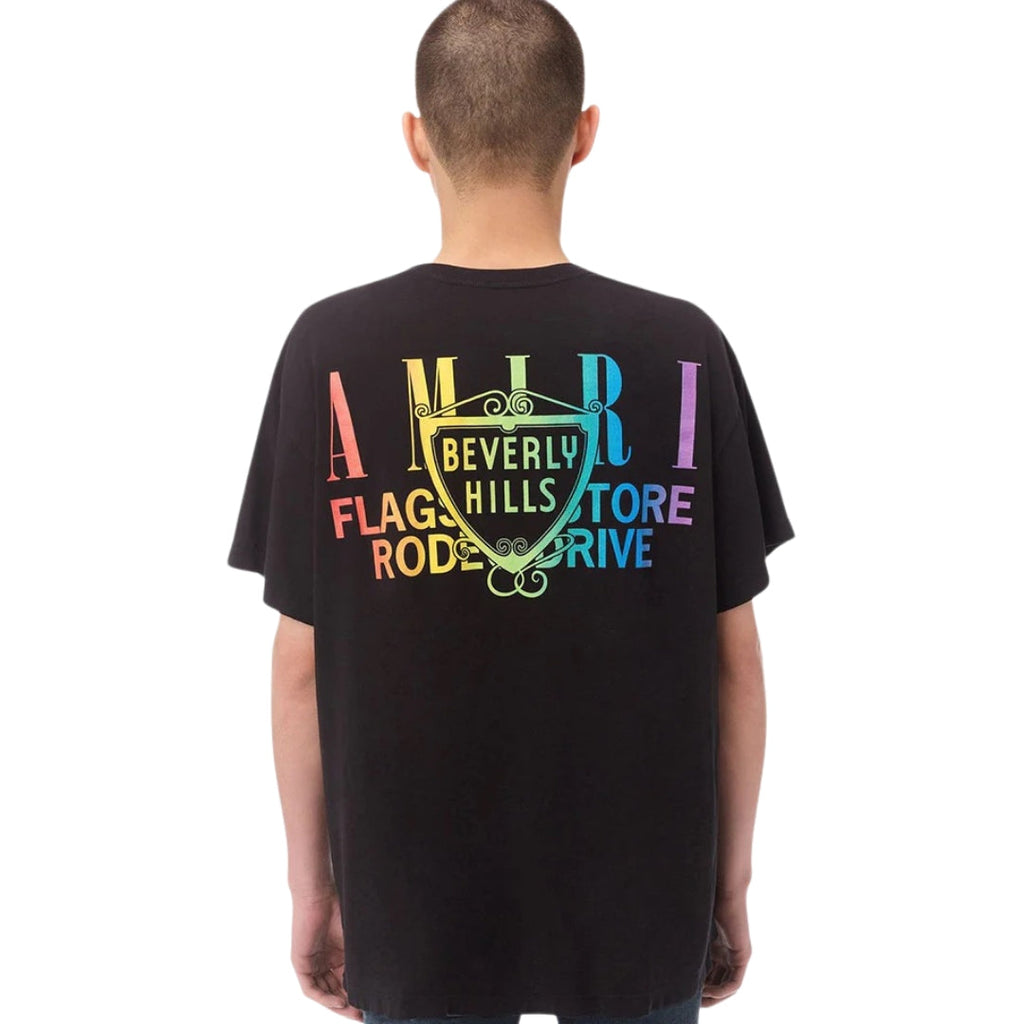 Amiri XO Beverly Hills Black T-Shirt S