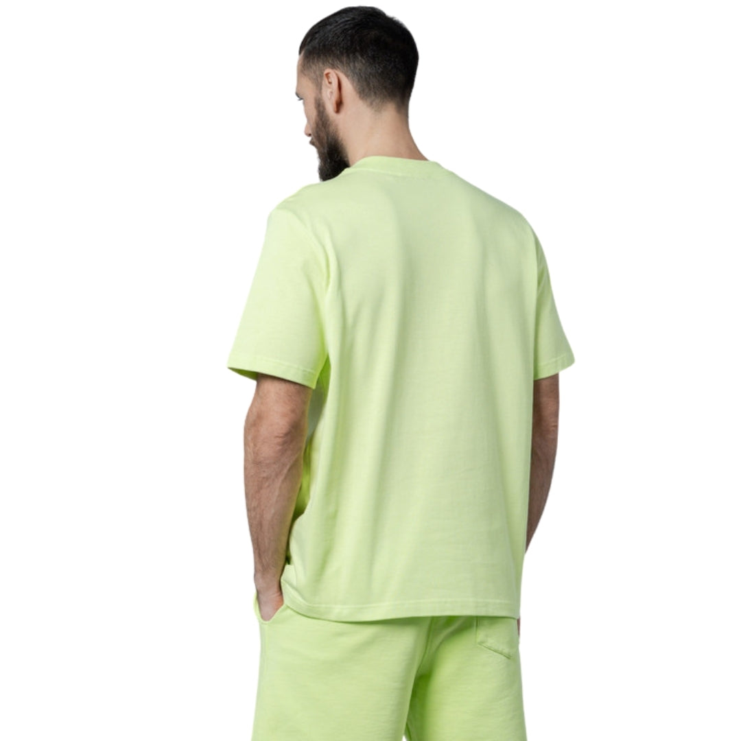 Casablanca Printed  T-Shirt Afro Cubism Tennis Club Pale Green  Green  T-Shirts Mens