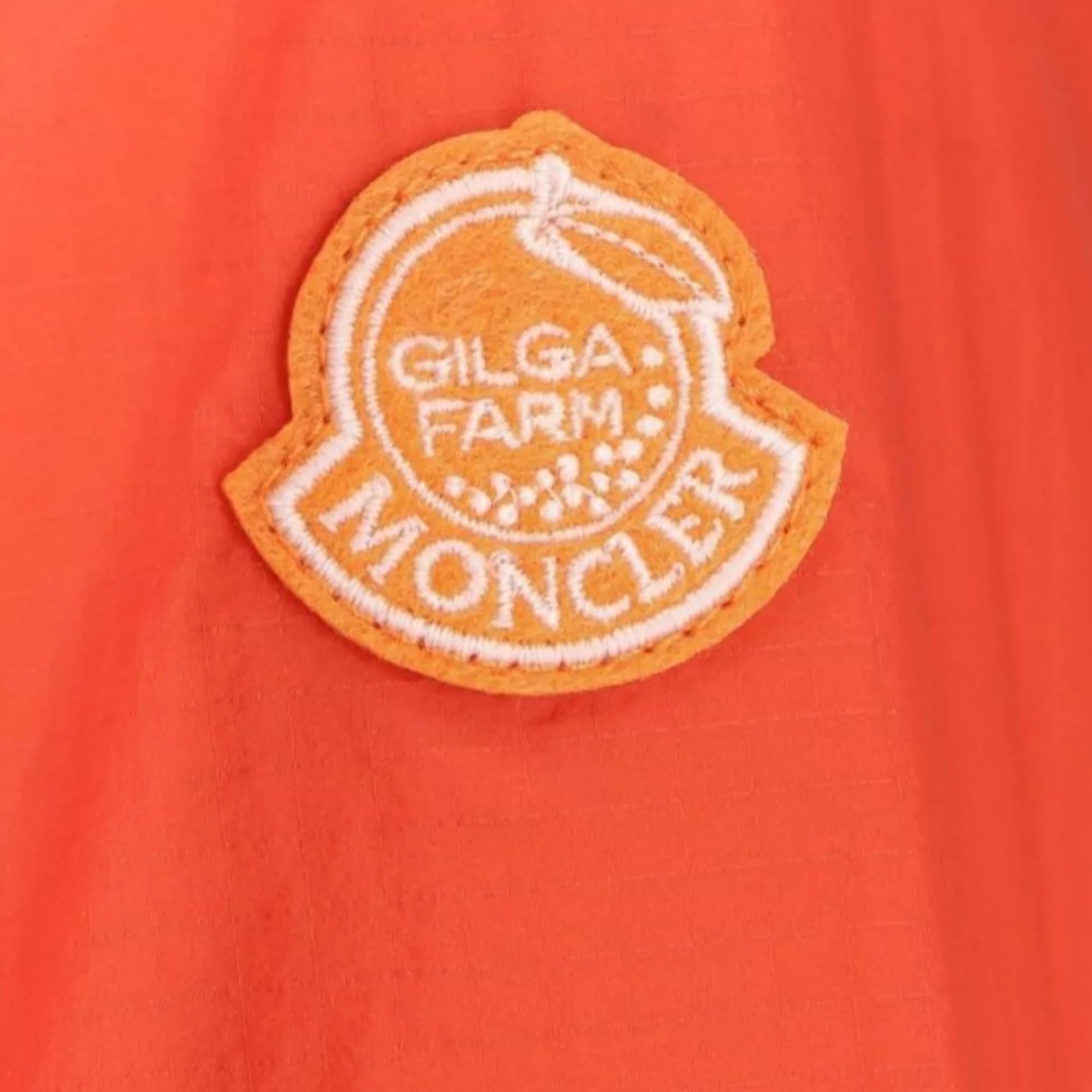Moncler Genius Nylon Orange Windbreaker