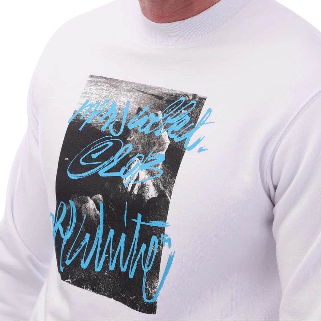 Off-White Rocks Type Slim Crewneck White S