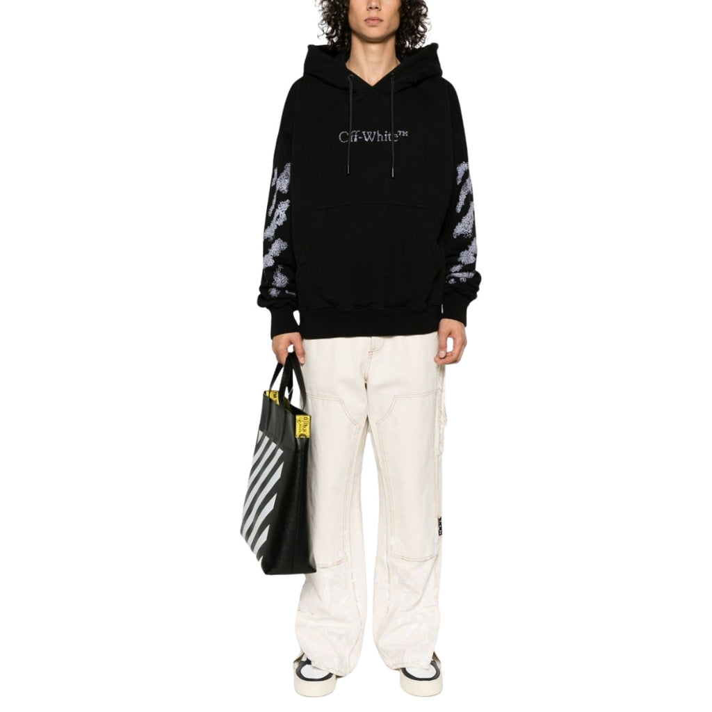 Off-White Diags Bit Book Skate Hoodie Black XS