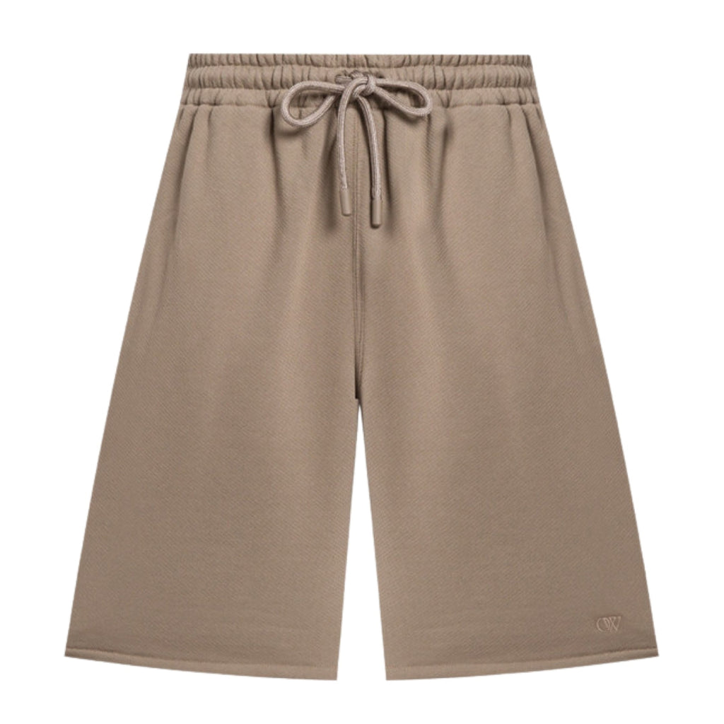 Off-White Ow Embroidered Skate Sweatshorts Beige M