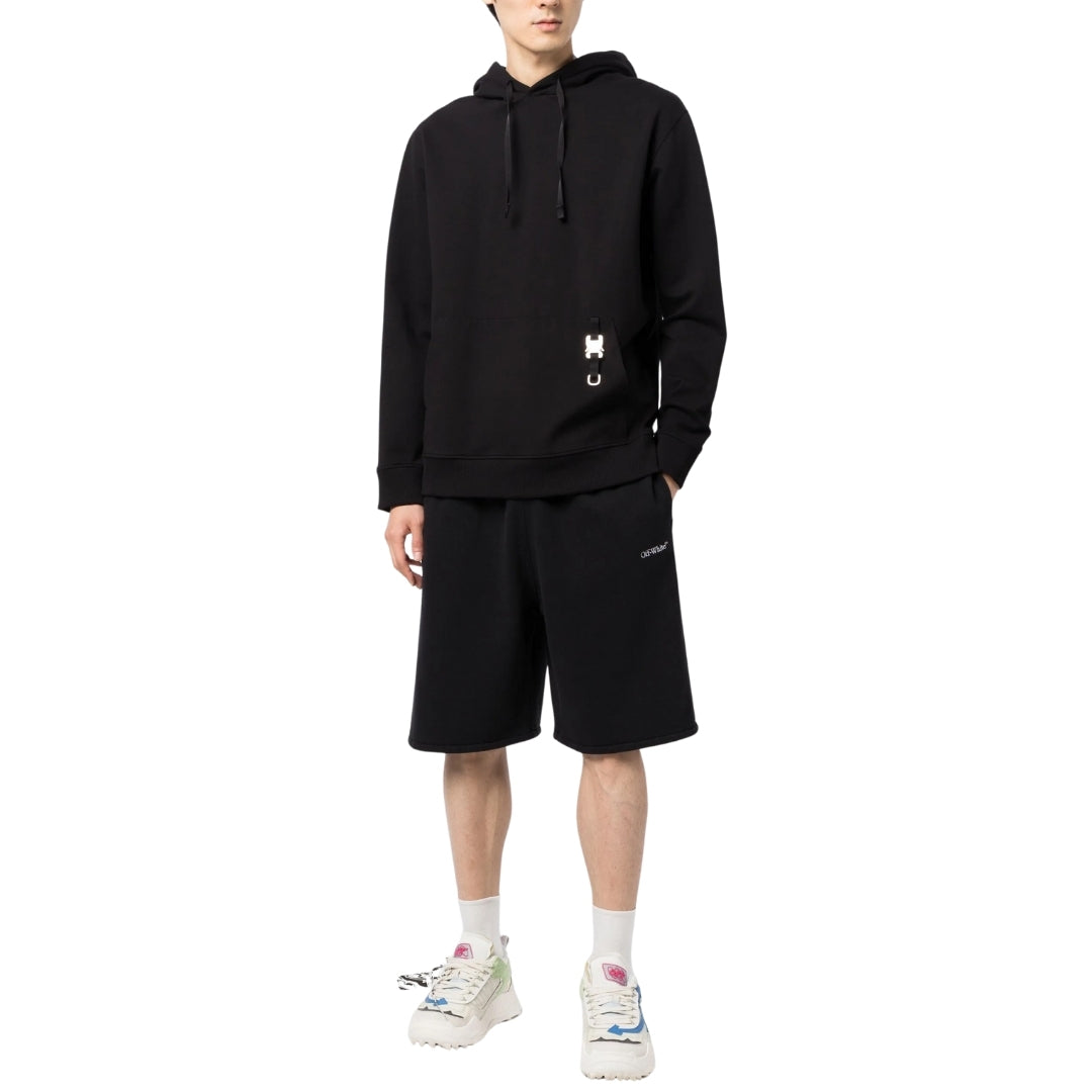Off-White Stitch Diags Skate Sweatshorts Black S