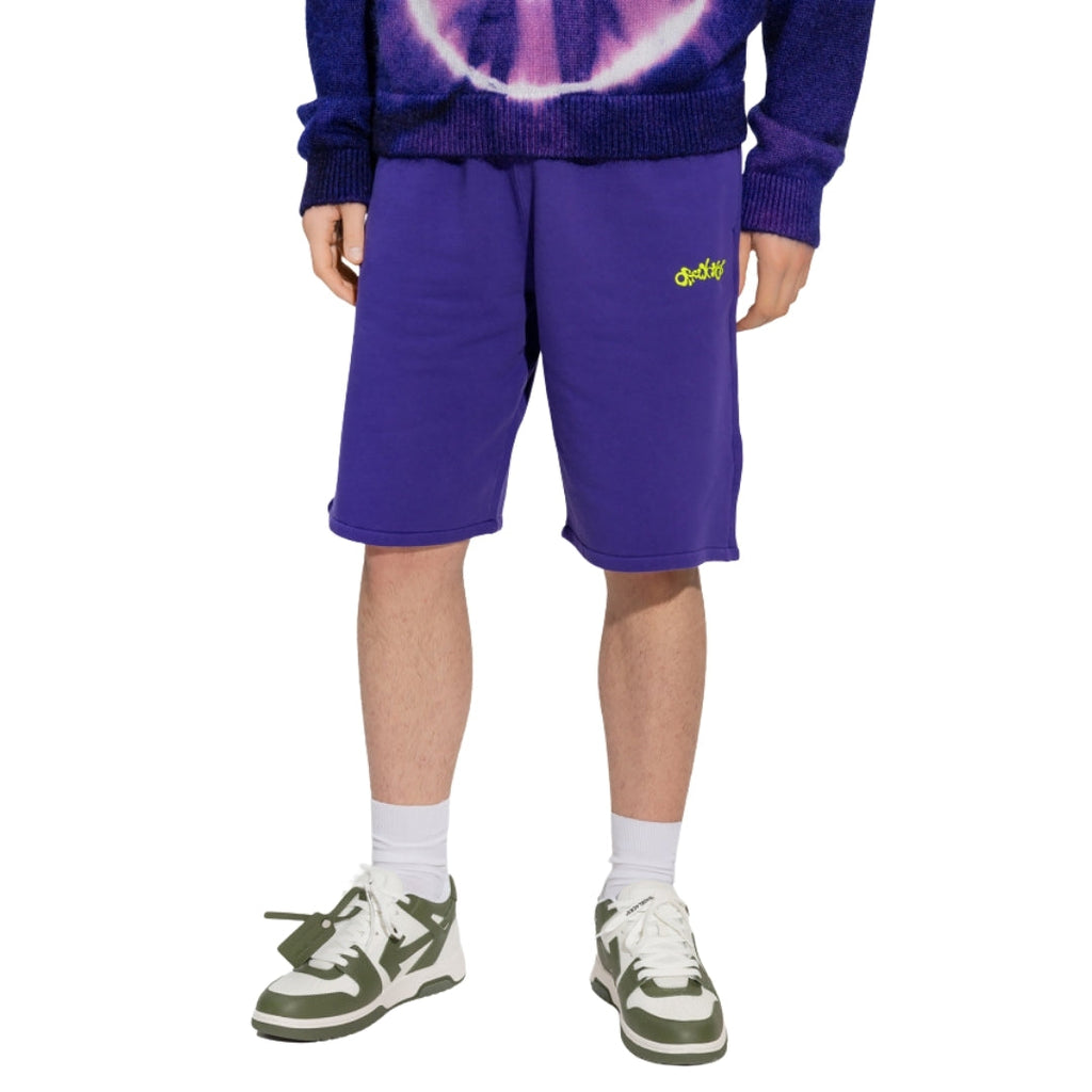 Off-White Opposite Arrow Skate Sweatshorts Purple M