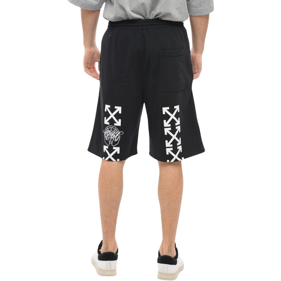 Off-White Exact Opposite Skate Sweatshorts Black M