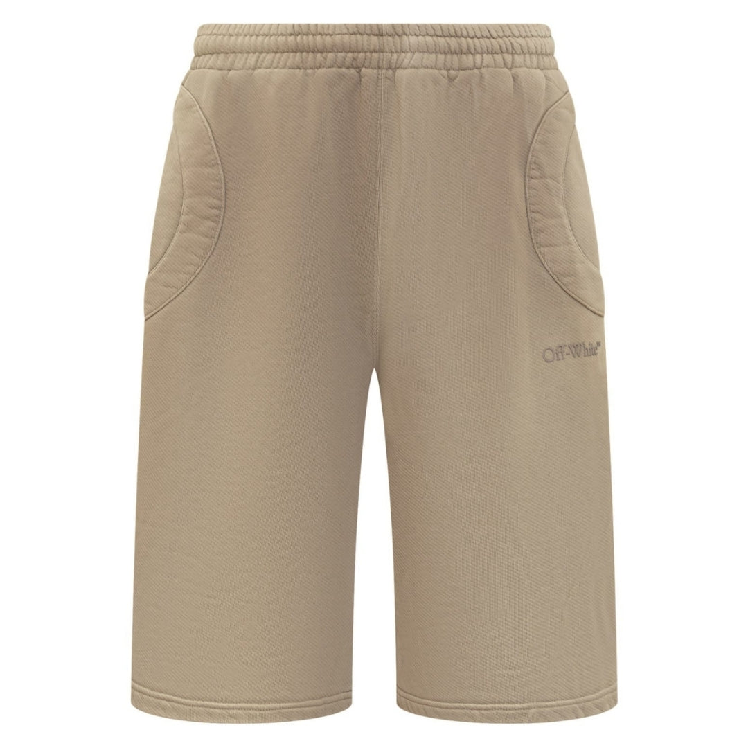 Off-White Laundry Circle Sweatshorts Beige M