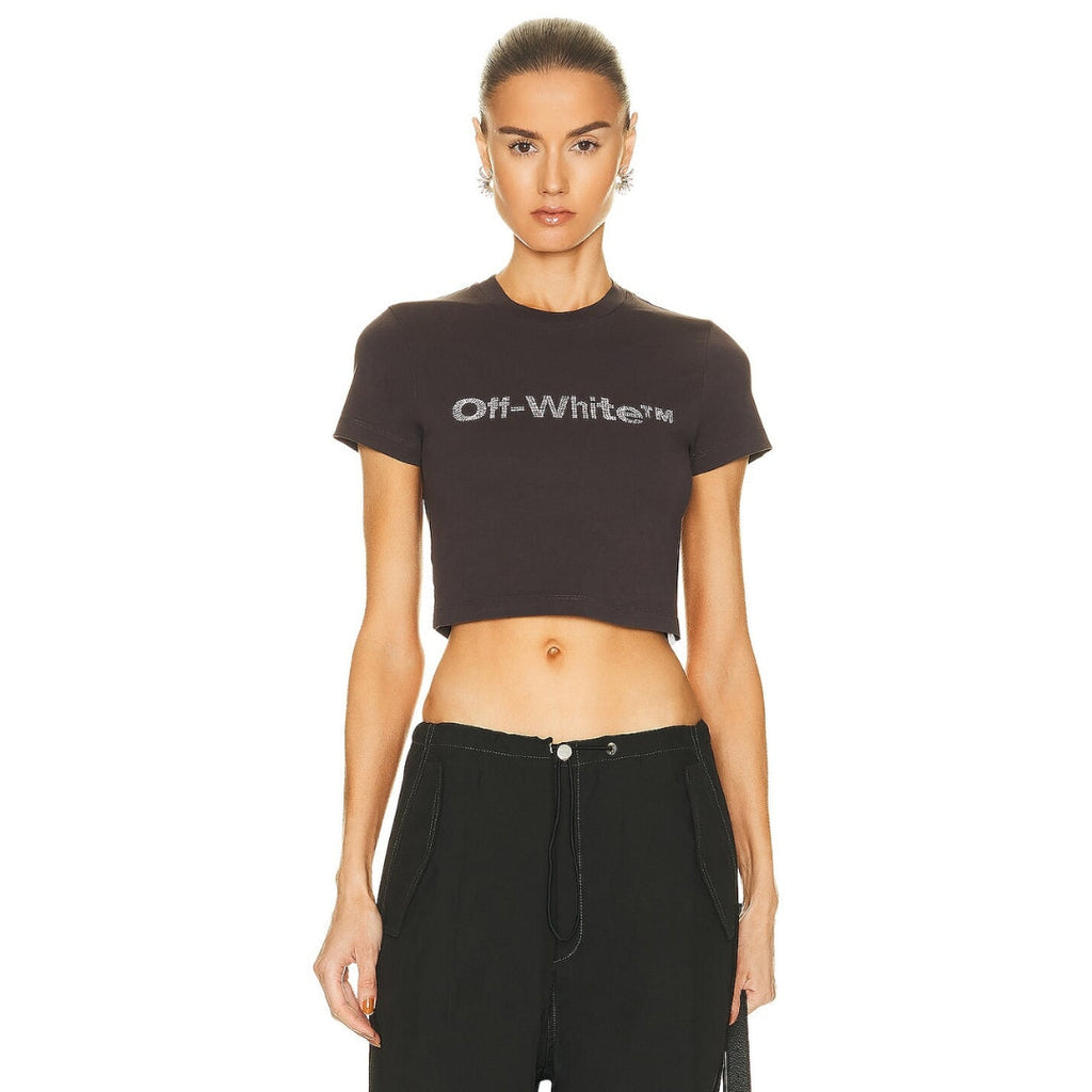 Off-White Bling Bounce 90S Fit Tee Dark Grey XS