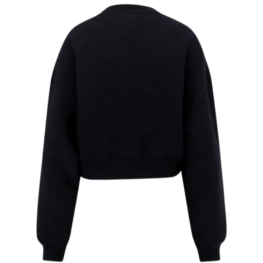 Off-White For All Book Cropped Over Crewneck Black XS