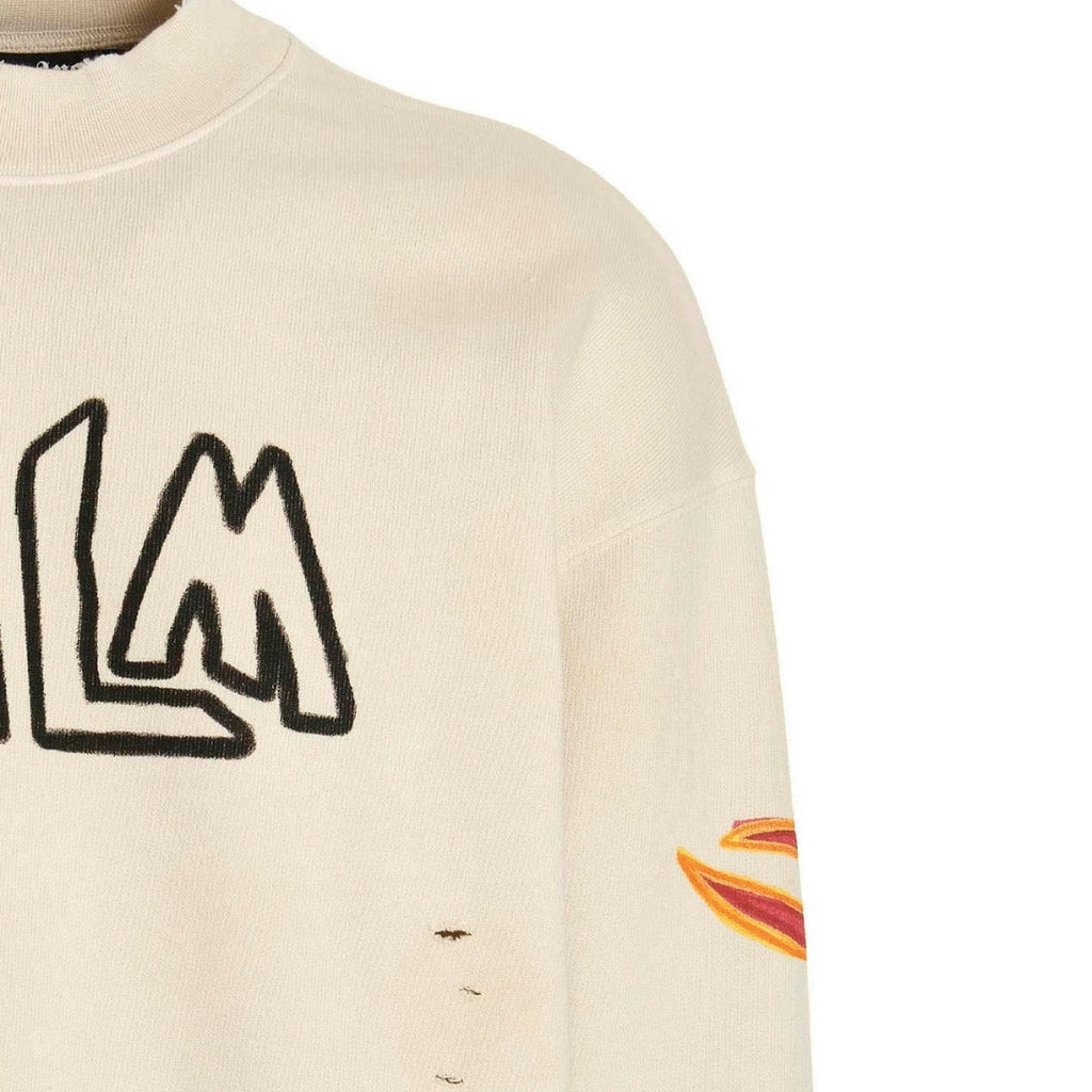 Palm Angels Gd Palm Graffiti Flames Crew Off White S
