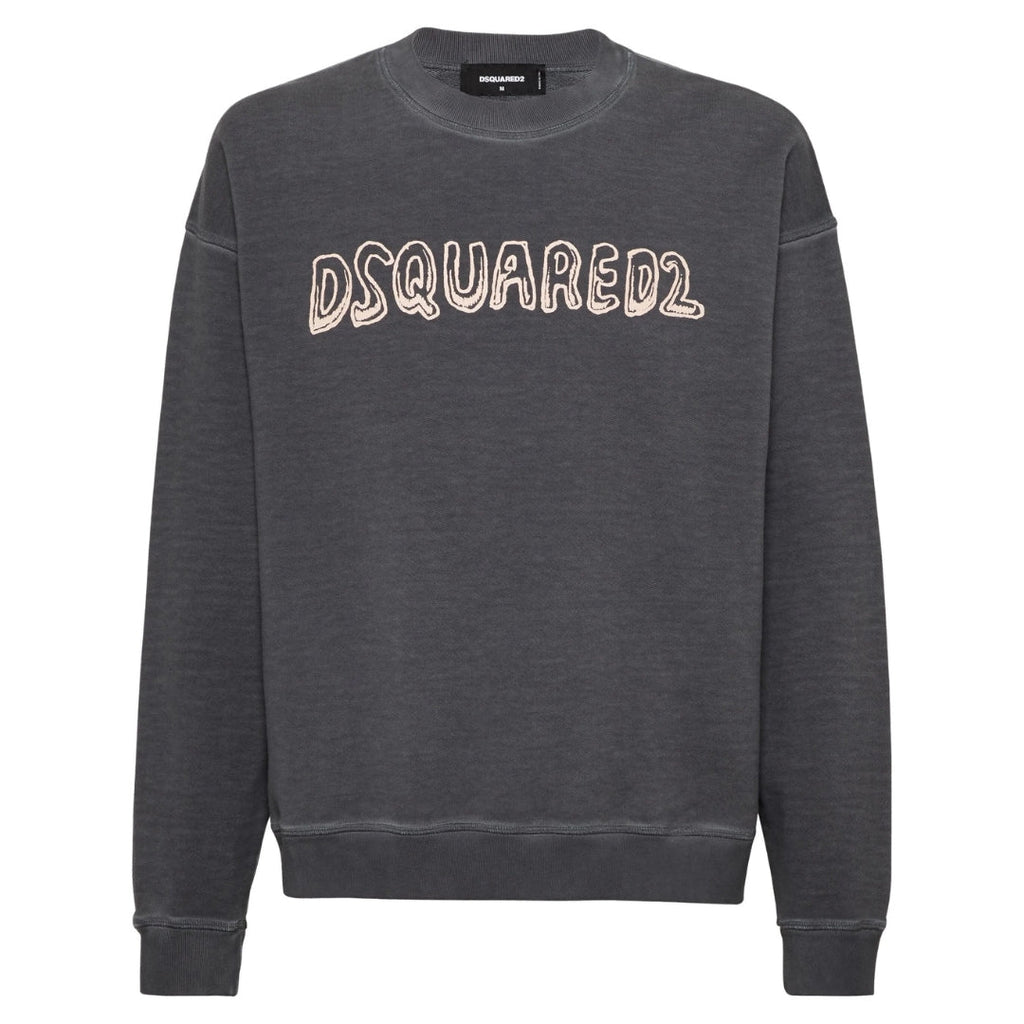 Dsquared2 Best Fade Sweatshirt Charcoal M
