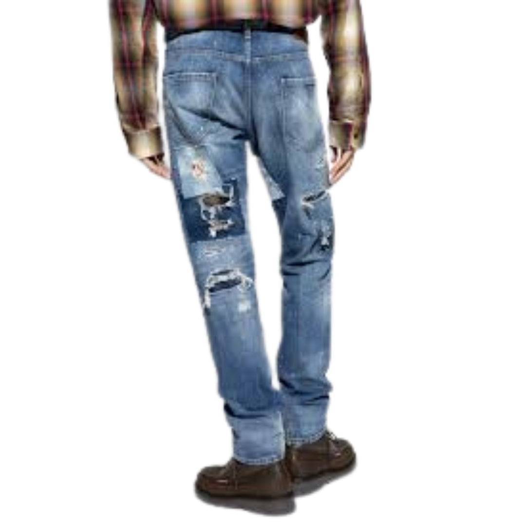 Dsquared2 Denim Cool Guy Patch Jeans Navy Blue W32