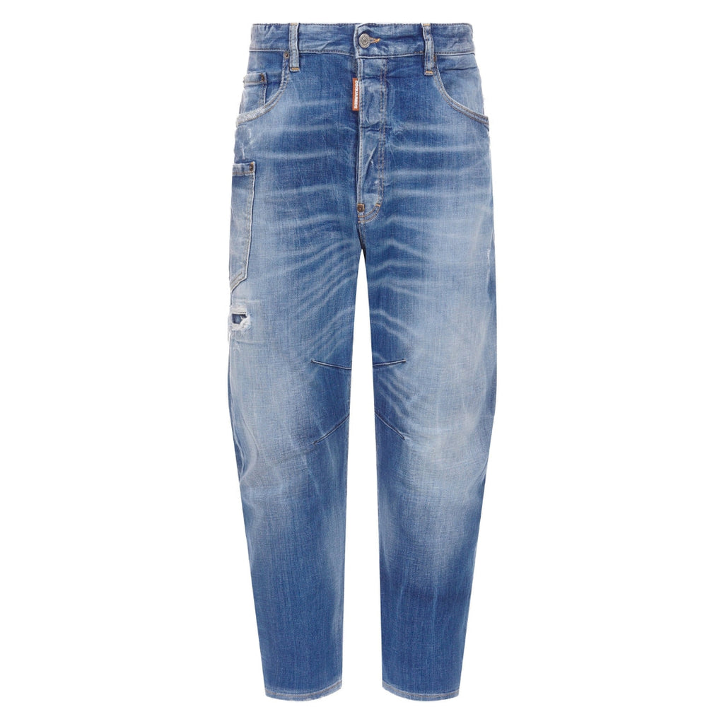 Dsquared2 Medium Small Hole Wash Kawaii Jeans Navy Blue W32